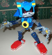 Lego Metal Sonic Pose Figure