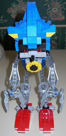 Metal Sonic Lego Front