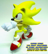 Super Sonic Fan Figure Remake