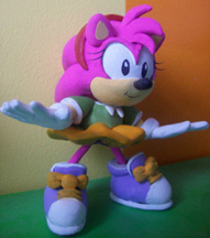 Classic clothing Amy Rose figure