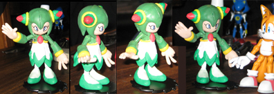Sonic X Cosmo plant alien custom figure