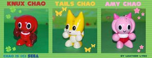 Knuckles Tails Amy Clay Fan Chaos