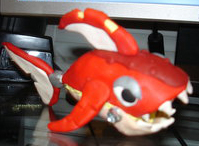 Masher Fish Badnik Fan Sculpt