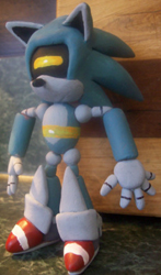 Mecha Sonic Sculpy Figure