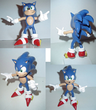 Sculpey Sonic Fan Figure
