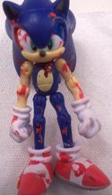 Battle Damage Sonic Figure