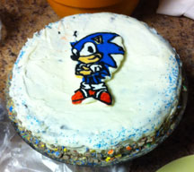Classic Sonic Cake