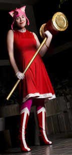 Amy costume & mallet prop