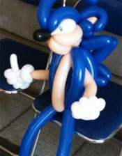 Fan Bendy Balloon Animal Sonic