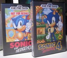 Sonic 4 Fan Case Genesis