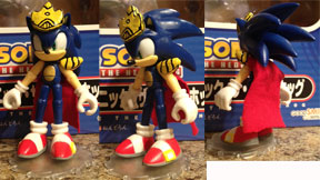King Sonic Archie Accessorized Figure