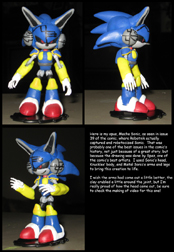 Mecha Sonic Archie figure customization