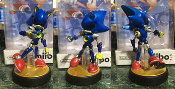 Metal Sonic Amiibo Custom Figure