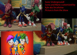 Sonic Underground Manic Sonia Figures