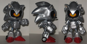 Silver Sonic Custom Figure