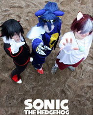 Shadow Metal Sonic Chip Cosplay