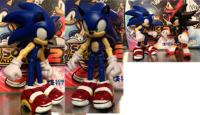 Soap Shoe Customized Sonic Figure