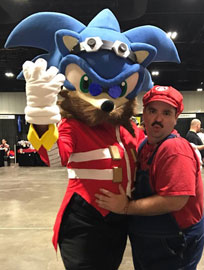 Sonic the Cosplay Eggman Double Costume