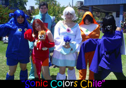 Team Wisp of Chile Cosplayers