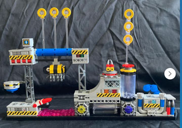 Lego Chemical Plant Zone Level