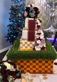 Shannon Theme Wedding Cake