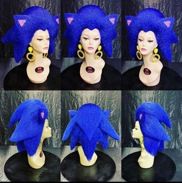 Wig Style Sonic Hair Display