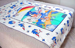 France Sonic Twin Bed Sheet Set
