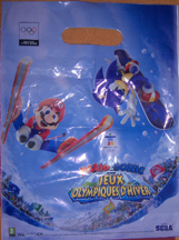 Micro World Sonic Olympic Games promo bag