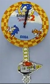 Sonic 2 Prize Clock