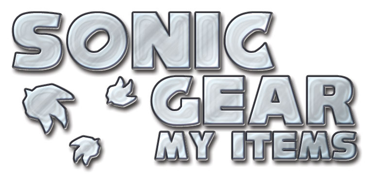 My Sonic the Hedgehog Merchandise