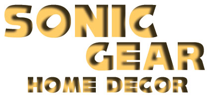 Sonic the Hedgehog Home Decor Title
