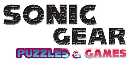Sonic Puzzles Games Header Graphic