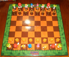 Sonic themed Chess Set Europe