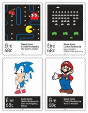 Ireland Sonic & Videogame Stamps