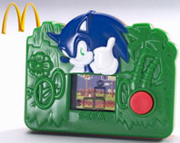 Sonic Adventures McD's Mini Game LCD