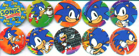 Frog Something notched pogs photo 1