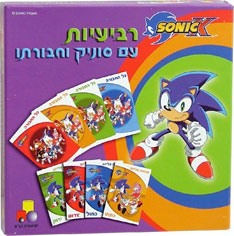 Quartets Card Game Sonic X Theme