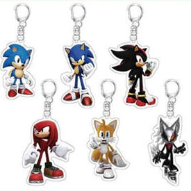 Sonic Forces Event Keychains CG Set