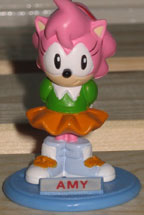 3D Amy Rose Figural Keychain