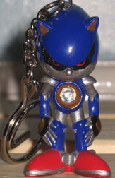 Metal Sonic Figural Keychain
