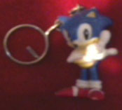 Pointing Sonic Flat Keychain