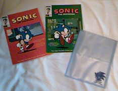 Sonic Books & Silvertone Cover Slip