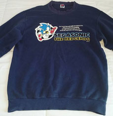 Segasonic Soccer theme Sweatshirt