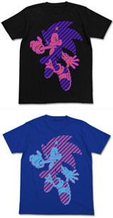 Striped graphic Sonic tees 2013