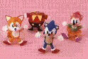 Small Plushes with Sonic the Hedgehog & Amy