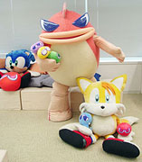 Big Sonic Tails & Fish Man Puyo Plush