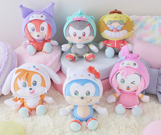 Hello Sonic Friends Crossover Dolls