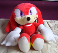 Knuckles Embroidery Eye Small Plush