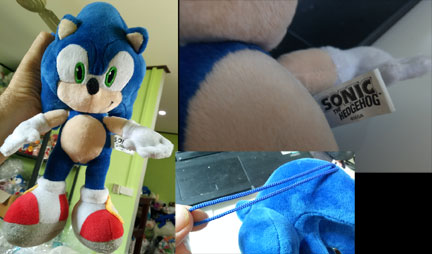 Mystery Thick Feet Sonic Doll