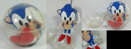 Tiny Sonic Ball Doll Package